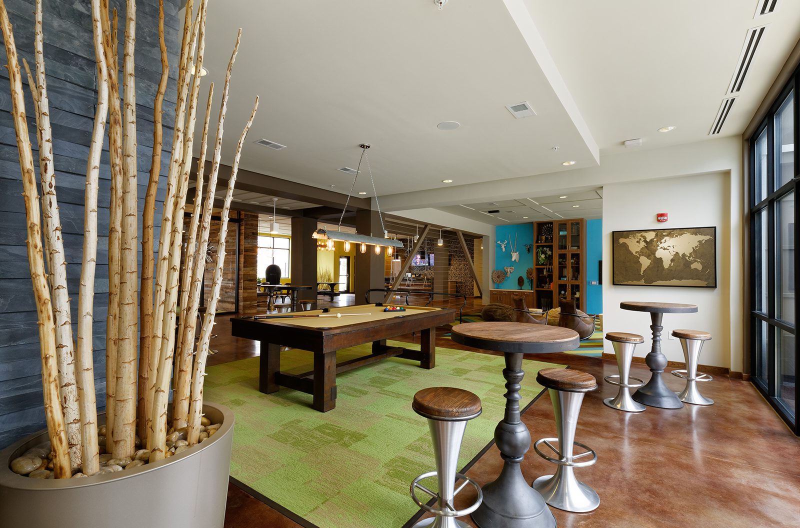 Lounge area