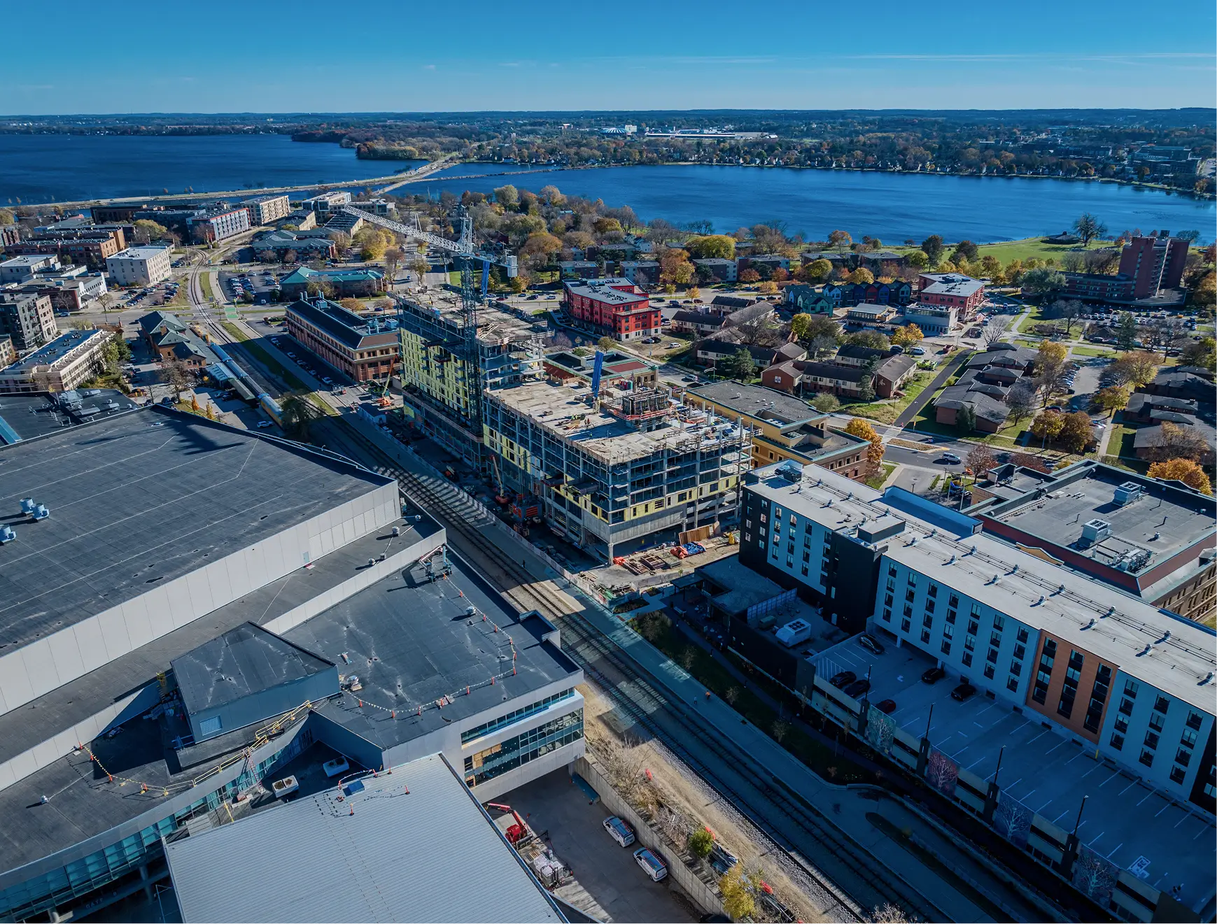 buildings under construction