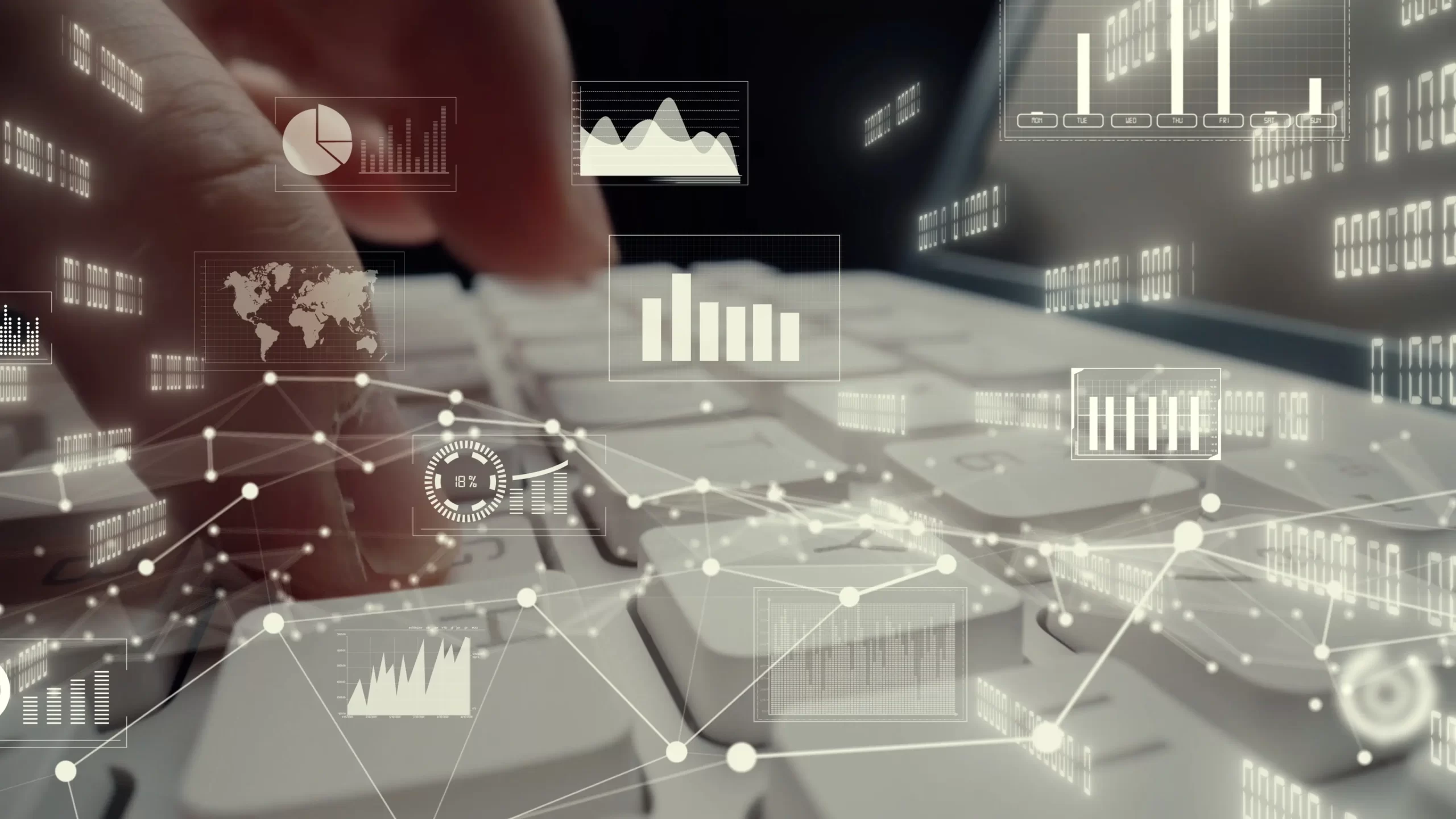 data and graphs graphic