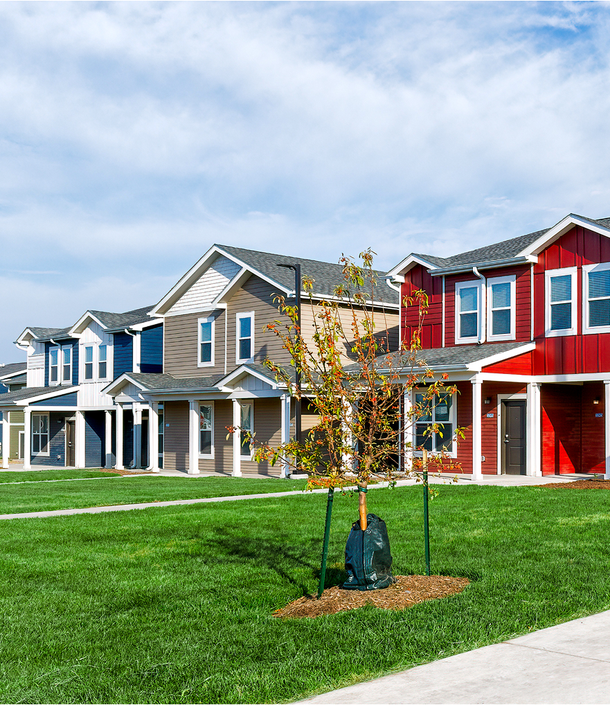 street view of houses